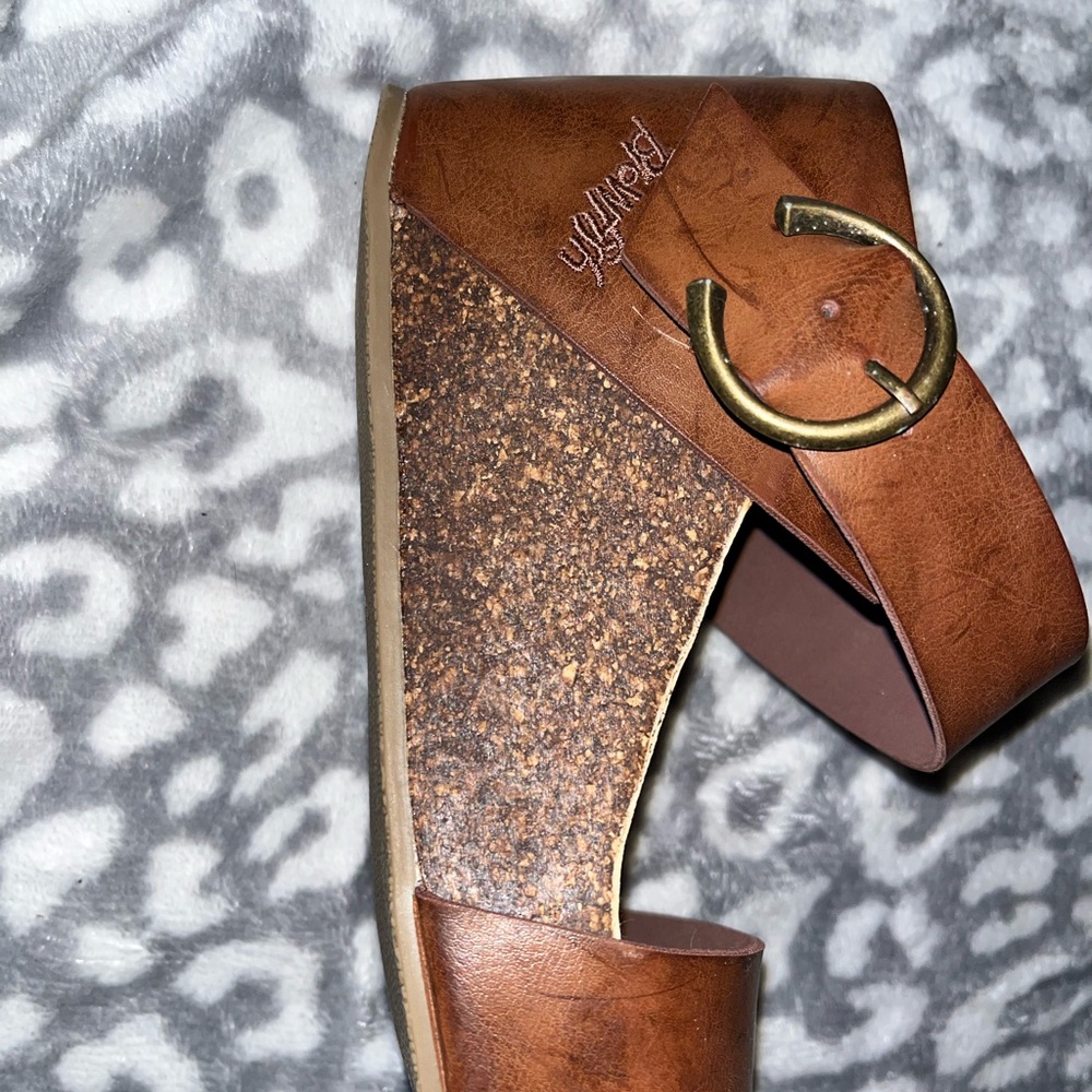 Brown Platform Heels by Blowfish
